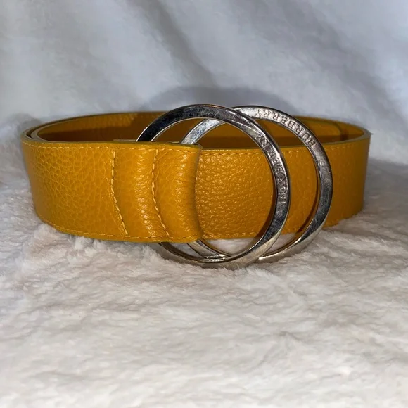 Burberry | Accessories | Burberry Orange Leather Belt | Poshmark display picture 3